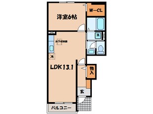 福地駅 バス7分  満国寺前下車：停歩8分 1階の物件間取画像